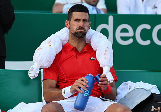 Novak Djokovi v semifinále turnaje v Monte Carlu.