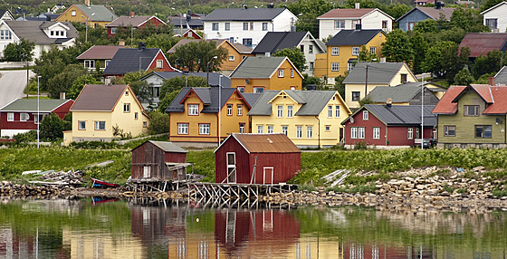Msto Vadsö v severním Norsku.