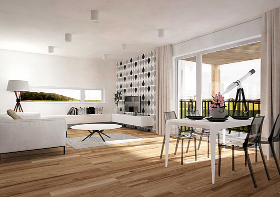 Nové bytové domy v Letohradě: Dřevěné, moderní a úsporné