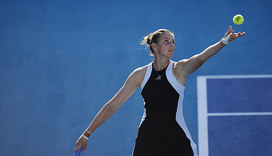 Karolína Plíková na turnaji v Miami