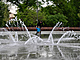 Provoz fontány na Moravském náměstí v Brně začal o 14 dní dříve, než je zvykem