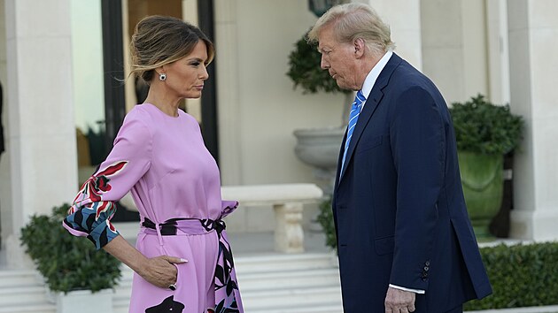 Donald Trump a Melania Trumpová pi soukromé charitativní akci na Florid (6....