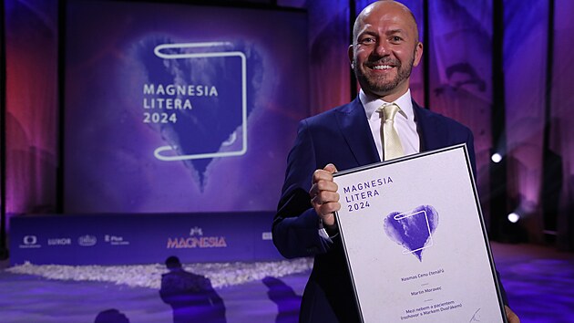 Magnesia Litera v kategorii Kosmas Cena ten zskal Martin Moravec. (18. dubna 2024)