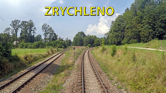 Tra 044 Vrchlabí - Kunice nad Labem ZRYCHLENO