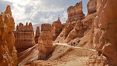 Nádherná Navajo Loop Trail je souástí utaského národního parku Bryce Canyon....