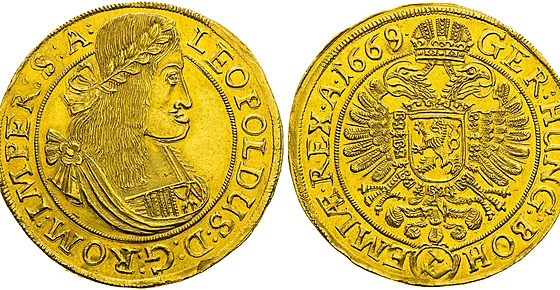 Dukát s Leopoldem I. z roku 1669 byl vydraen za 650 tisíc eur. Podle zjitní...