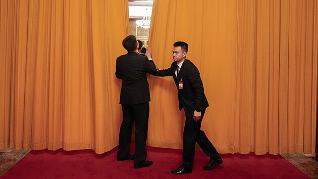 Americk ministr zahrani Antony Blinken a nsk prezident Si in-pching se setkali v Pekingu. (26. dubna 2024)