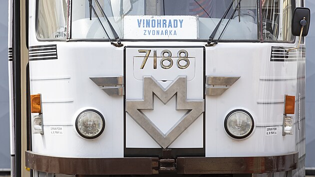 Výstava má celkem 20 panelů a jsou na nich informace od historie, od prvního návrhu z konce 19. století, až po budoucnost, což je automatizace metra. (24. dubna 2024)