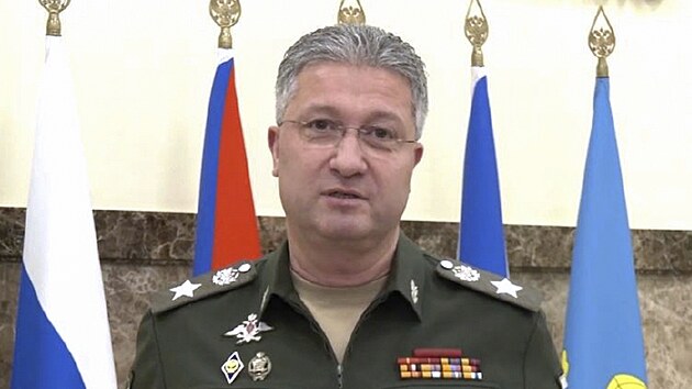 Nmstek ministra obrany Timur Ivanov v Moskv (11. ledna 2024)