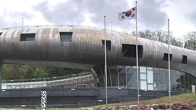 sted jihokorejsk agentury KORAD odpovdn za bezpen uloen radioaktivnho odpadu (23. dubna 2024)