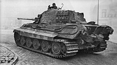 Nmecký tký tank Tiger II (Königstiger)