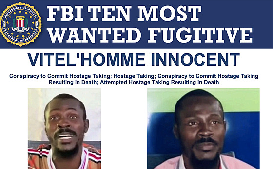 Vdce haitského gangu  Kraze Baryé VitelHomme Innocent&#65279; je na seznamu...