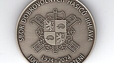 Medaile ke 100 letému výroí SDH Jihlava