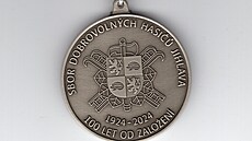 Medaile ke 100 letému výroí SDH Jihlava