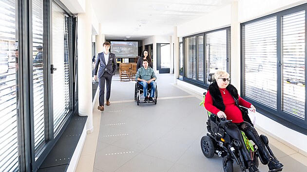 Nově vybudovaný Dům sv. Františka pro odlehčovací službu v areálu Domova u sv. Josefa v Žirči na Trutnovsku