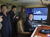 Severní Korea provedla zkouku odpalu taktické balistické stely do Japonského...