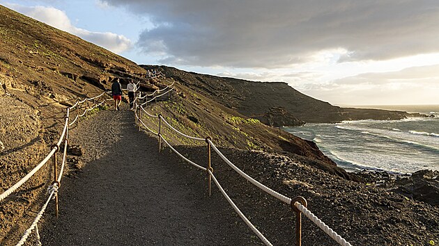 Procházka po pobřeží Lanzarote
