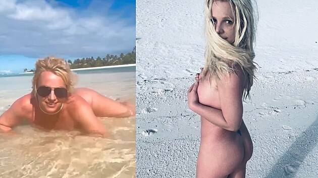 Britney Spears se na Instagramu předvádí nahá a říká, že touží po větším pozadí.