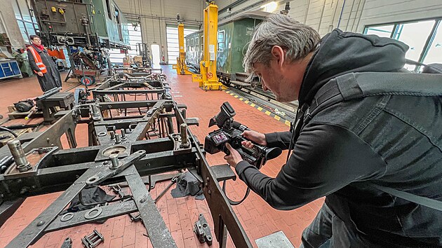Z natáčení 135. dílu magazínu POZOR VLAK, Žitavská úzkokolejka