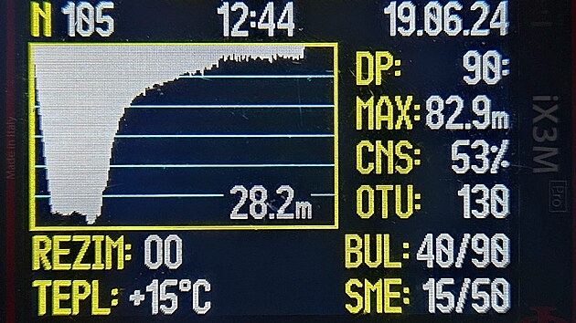Záznam ponoru k vraku ponorky U-72
