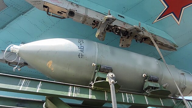 Ruská bomba FAB-500 (3. června 2024)