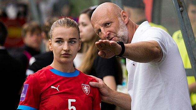 Chomutov, 12. 07. 2024, kvalifikace mistrovství Evropy žen ve fotbale Česko -...