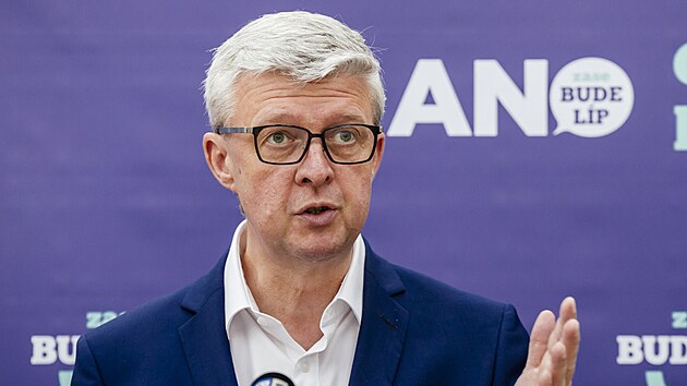 Místopředseda hnutí ANO a předseda stínové vlády Karel Havlíček. (25. července 2024)