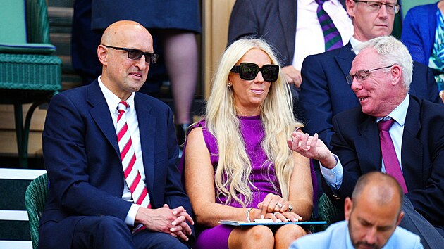 Matthew Syed a Kathy Weeksová (Wimbledon, Londýn, 2023)
