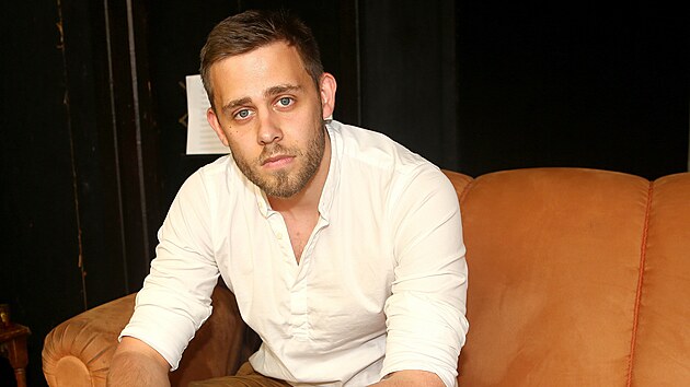 Herec Vincent Navrátil (Praha, 3. června 2021)