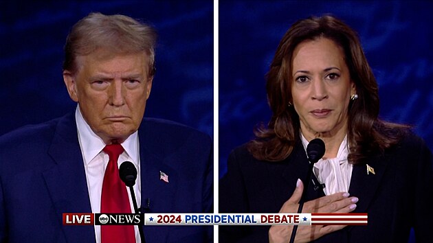 Kamala Harrisová a Donald Trump