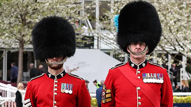 Členové královské gardy (14. dubna 2024)