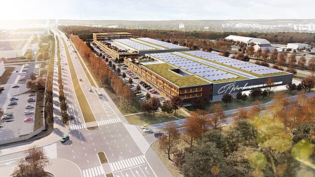 V areálu bývalých kasáren v Plzni vyroste šest moderních budov.