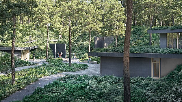 Vítězný návrh na provozní budovu pro návštěvníky a správu přírodní památky a starého důlního díla Orty předložili architekti Vit Forman, Jan Stibral a Roman Balšán ze Stráže nad Nežárkou.