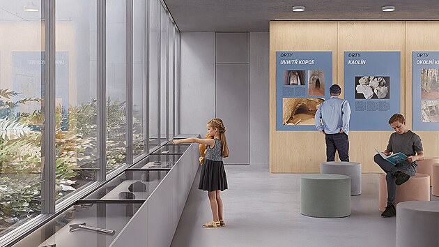 Vítězný návrh na provozní budovu pro návštěvníky a správu přírodní památky a starého důlního díla Orty předložili architekti Vit Forman, Jan Stibral a Roman Balšán ze Stráže nad Nežárkou.