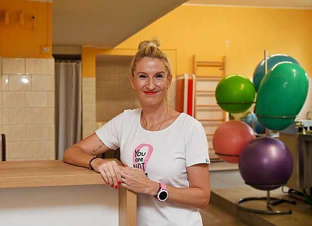 Onkofyzioterapeutka Pavla Fidler Meissnerová.