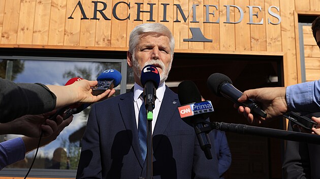 Prezident Petr Pavel navštívil Mezinárodní strojírenský veletrh v Brně. (9.10.2024)