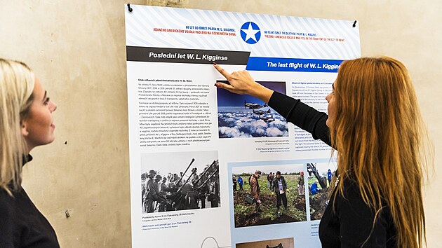 Na brněnském hradu Špilberk je od pátku k vidění výstava Poslední let W. L. Kigginse, který jako jediný americký letec zemřel za druhé světové války v bojích nad Brnem.