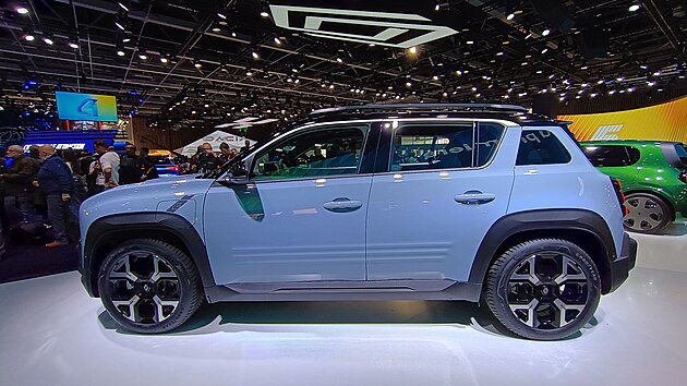 Nový elektromobil Renault 4 na autosalonu v Paříži 2024