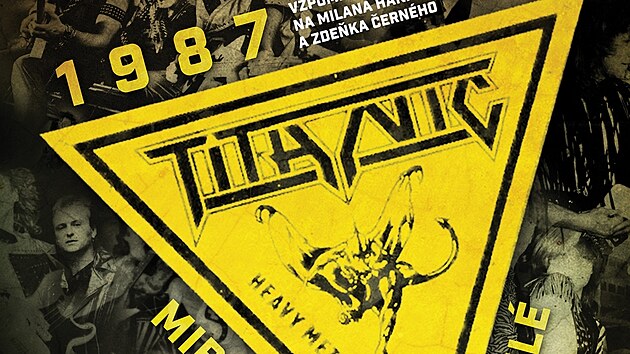 Plakát na lednovou vzpomínkovou akci na dva stěžejní členy kapely Titanic