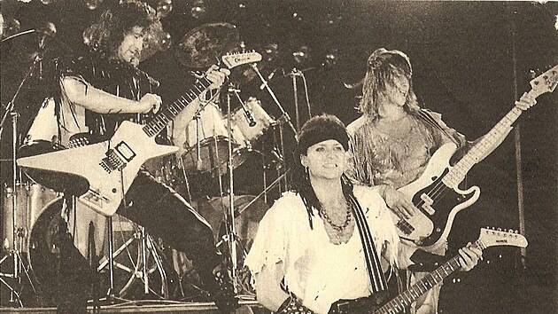 Kapela Titanic na dobovém snímku z 80. let minulého století