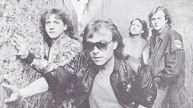 Kapela Titanic na dobovém snímku z 80. let minulého století