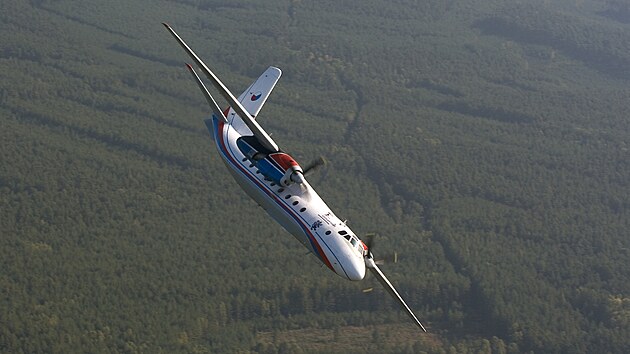 Foto z ukončení provozu An-24