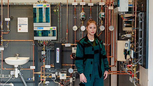 Do prvního ročníku na SOŠ Jarov nastoupilo i několik dívek.