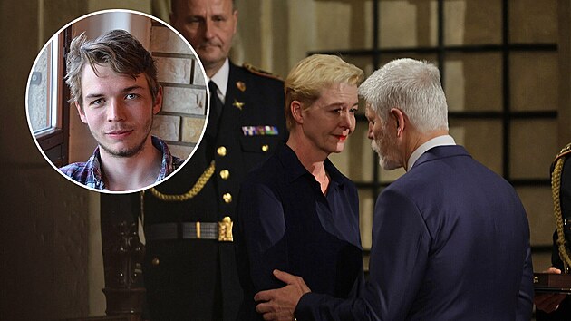 Prezident Petr Pavel ocenil medailí Za hrdinstvíin memoriam Karla Kučeru, přezdívaného Charlie Czech, který padl jako člen Mezinárodní legie územní obrany Ukrajiny při obraně Bachmutu. Vyznamenání převzala jeho matka Jana Kučerová. (28. října 2024)