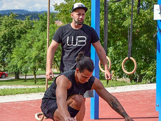 Workoutový kouč Michal Vrtal