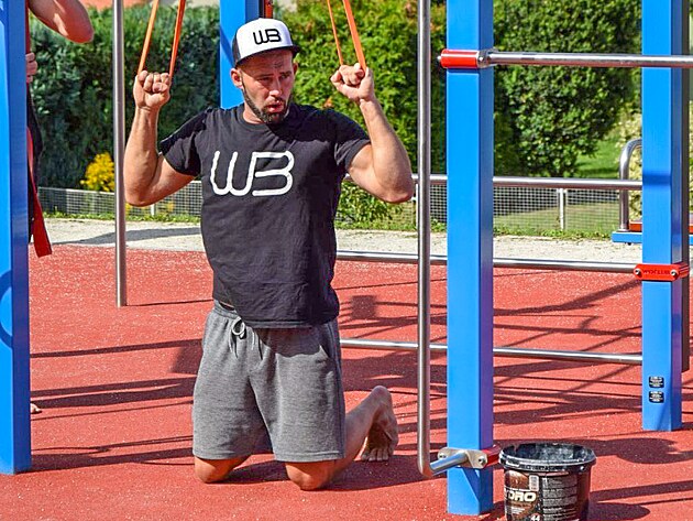 Workoutový kouč Michal Vrtal