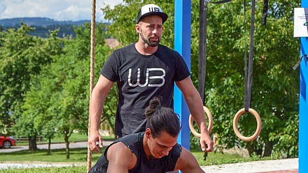 Workoutový kouč Michal Vrtal