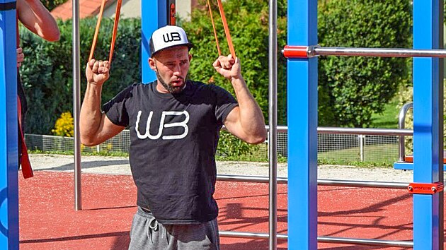 Workoutový kouč Michal Vrtal