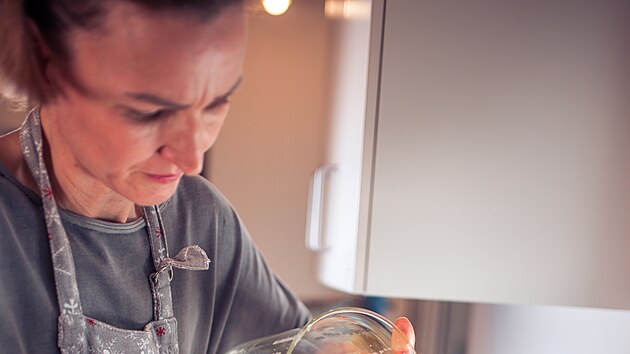 „Rozhodla jsem se, že vyrobit jednoduchý krém zvládnu také,“ „ říká Andrea Pajgrt Bartošová. (5. listopadu 2024)