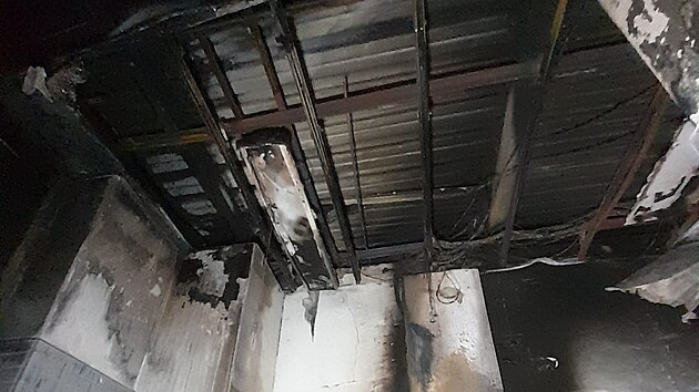 Požár elektroinstalace v dolní stanici lanové dráhy v Janských Lázních (7. listopadu 2024)